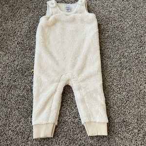 Hanna andersson faux fur overalls. Size 2t